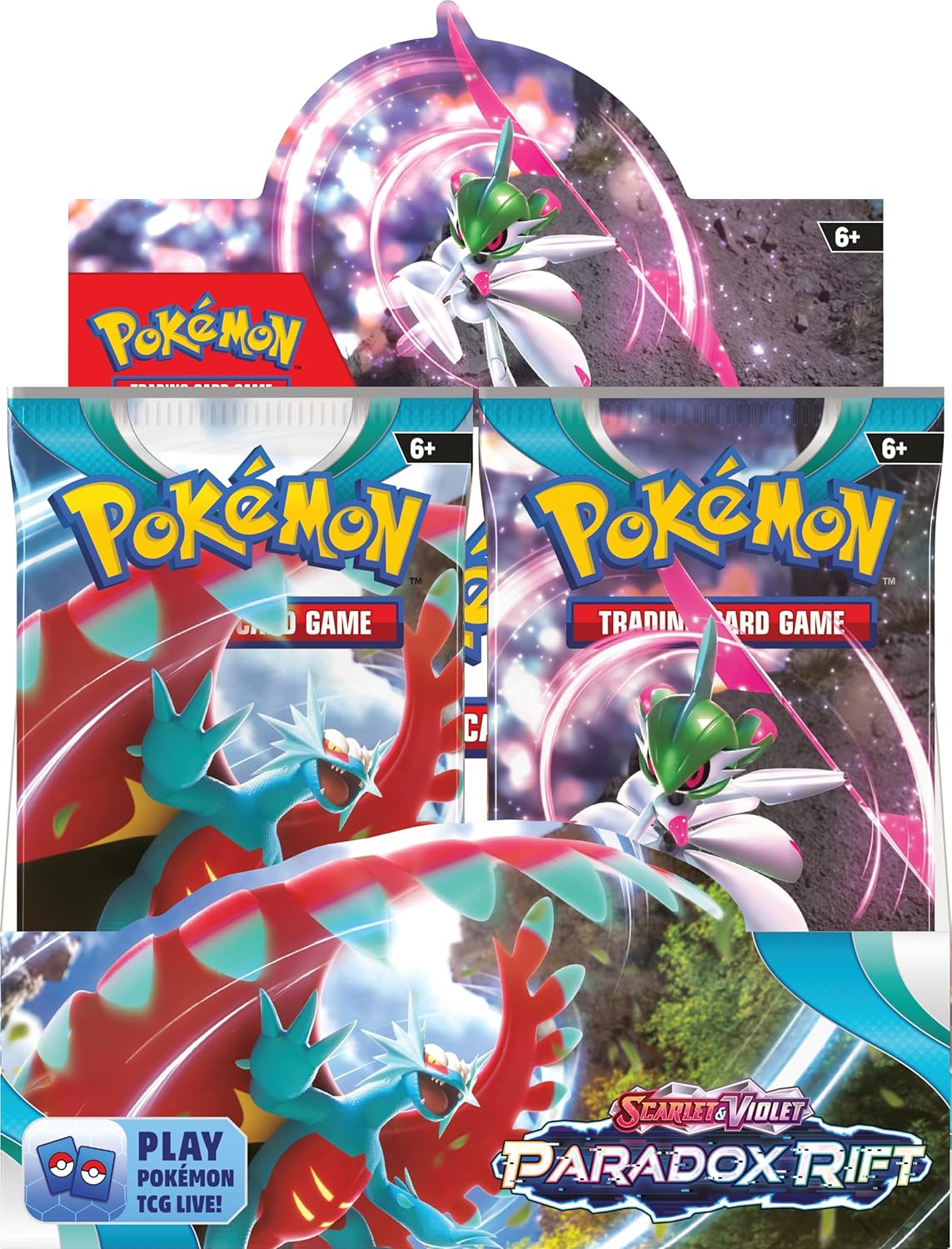 TCG : Boîte de présentation pour Booster de Faille Paradox Scarlet & Violet (36 boosters) Jeu de table