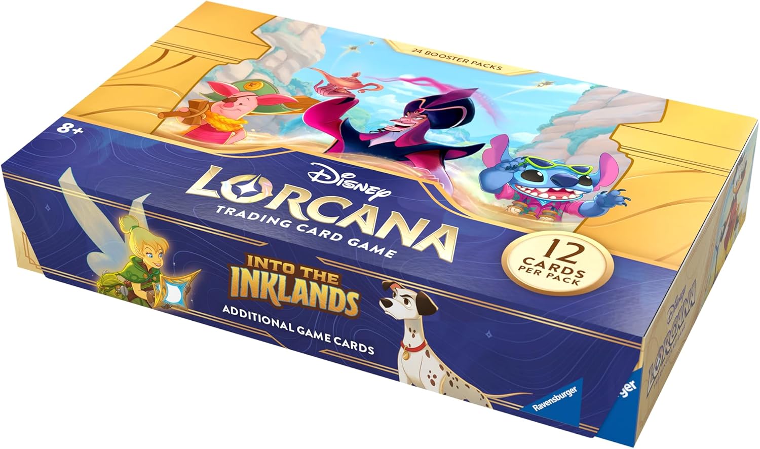 Disney Lorcana TCG Into The Inklands Jeu de Cartes à Collectionner JCC Display 24 boosters