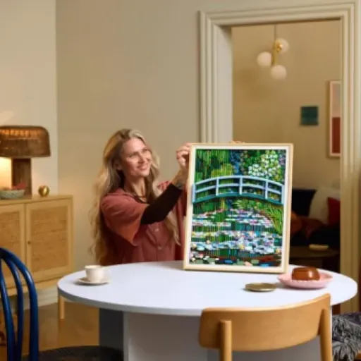 Test LEGO Art Claude Monet 31220 : le tableau en briques qui prend sa place au mur
