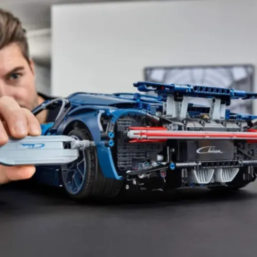 Test LEGO 42083 Technic Bugatti Chiron : une grosse maquette pour grands enfants patients