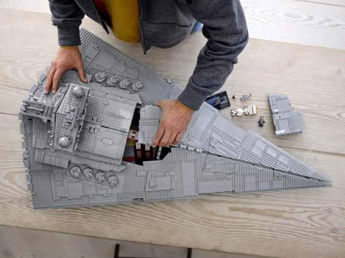 Imperial Star Destroyer-75252 Building Set, 75252, Multicolore