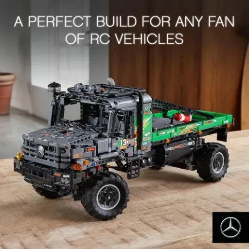 Test LEGO Technic 42129 Mercedes-Benz Zetros : le gros camion 4x4 qui fait (presque) tout comme un vrai