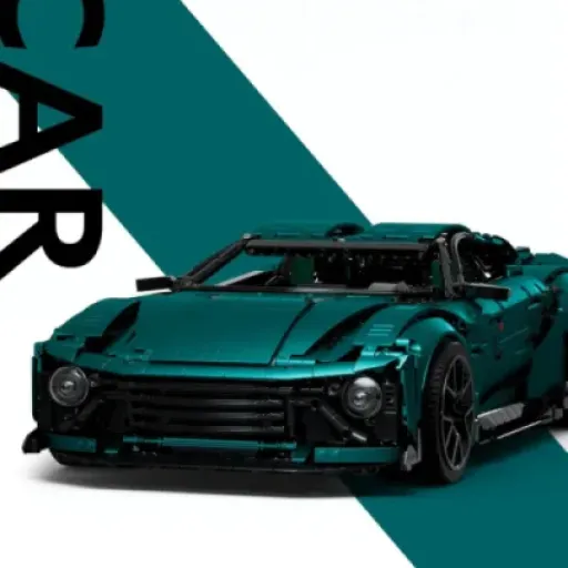 Test Nifeliz Auto Kit Maquette Voiture (NF10268) : une grosse sportive en briques, sympa mais pas sans défauts