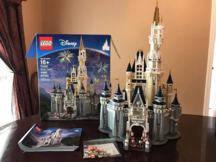 Disney Das Schloss (71040) 12 years White
