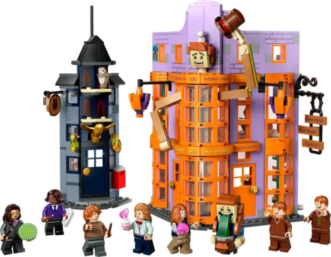 Harry Potter 76422 Le Chemin de Traverse : Weasley, Farces pour Sorciers Facétieux, Jouet