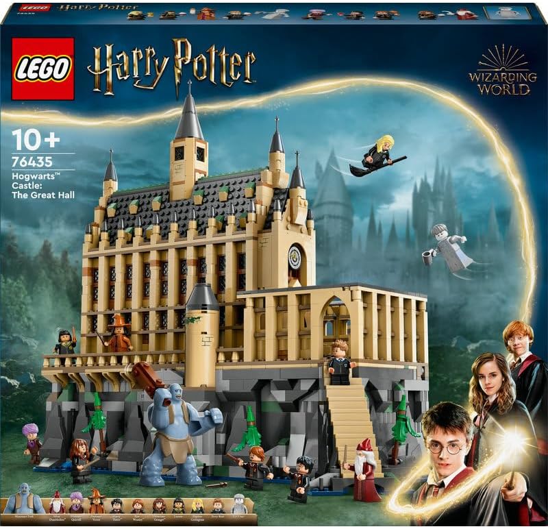 Lego 76435 Château de Poudlard : La Grande Halle & 30677 Draco dans la Forêt Interdite