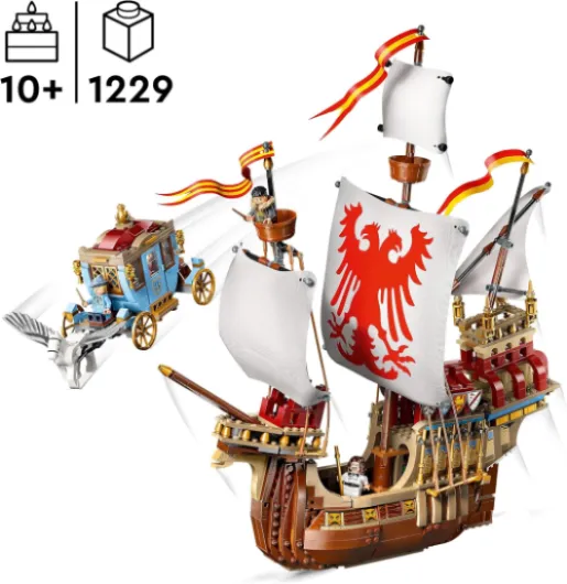 Harry Potter - 76440 - Le Tournoi des Trois Sorciers : l’arrivée - Maquette à Construire pour Adultes - 5 Personnages, Idée Cadeau du Monde des Sorciers pour Filles, Garçons et Fans dès 8 Ans