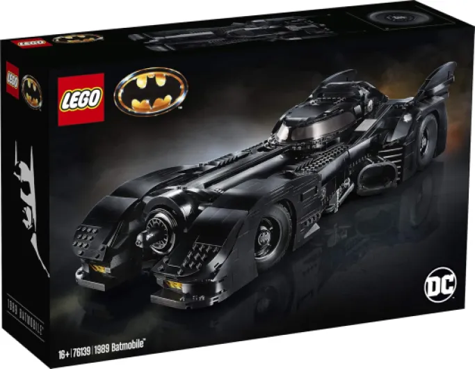 Super Heroes 1989 Batmobileâ„¢ (76139), Taille unique, Noir