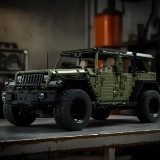 Test Nifeliz Willis 4x4 Off-Road (2899 pièces) : le gros 4x4 qui occupe bien tes soirées
