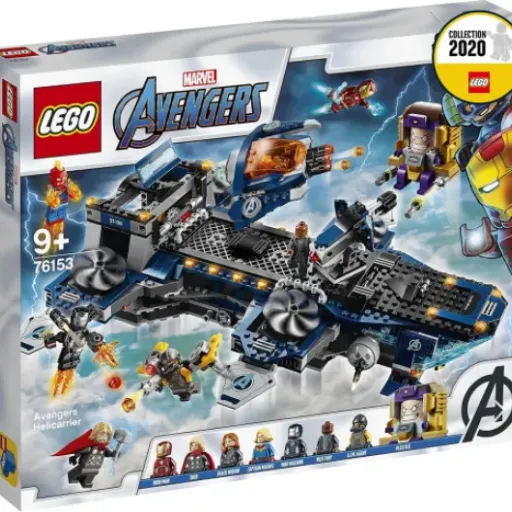 Test LEGO 76153 L'héliporteur des Avengers : un gros set Marvel qui fait le job pour les fans