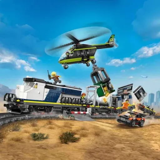 Test LEGO City 60508 Le Braquage du Train de Police : le train télécommandé qui occupe vraiment les gamins