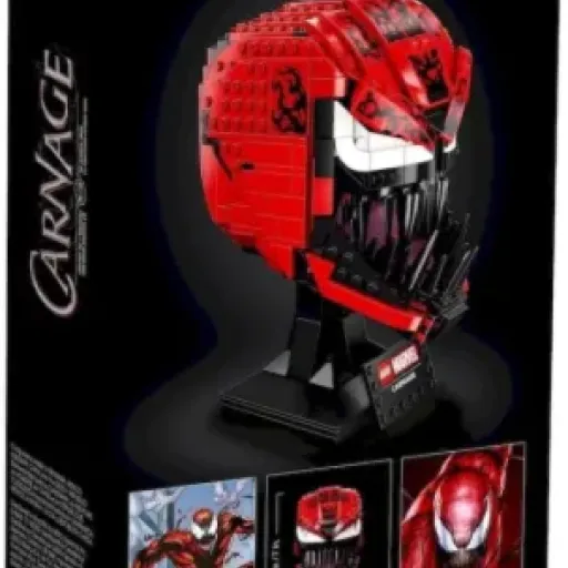 Test LEGO Marvel Spider-Man Carnage 76199 : le buste qui trône sur l’étagère des fans de Marvel