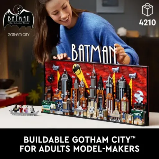 Test LEGO DC Batman: The Animated Series Gotham City 76271 : la maquette murale qui parle surtout aux fans hardcore