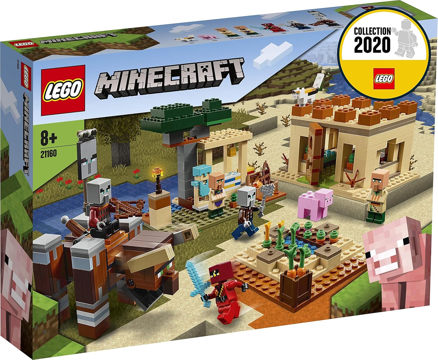 21160 Minecraft L’Attaque des Illageois Unique