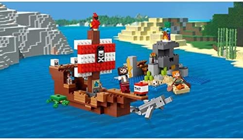 21152 Minecraft L'Aventure du Bateau Pirate simple