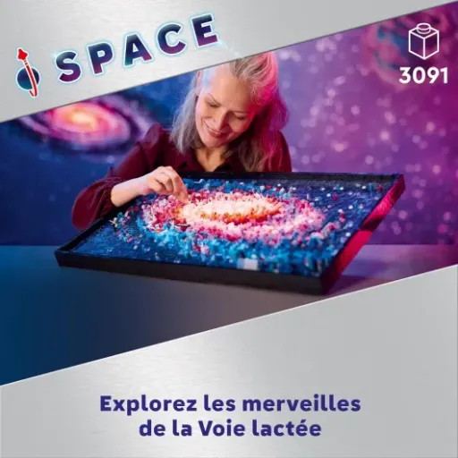 Test LEGO Art La Voie lactée 31212 : un gros projet zen à accrocher au mur