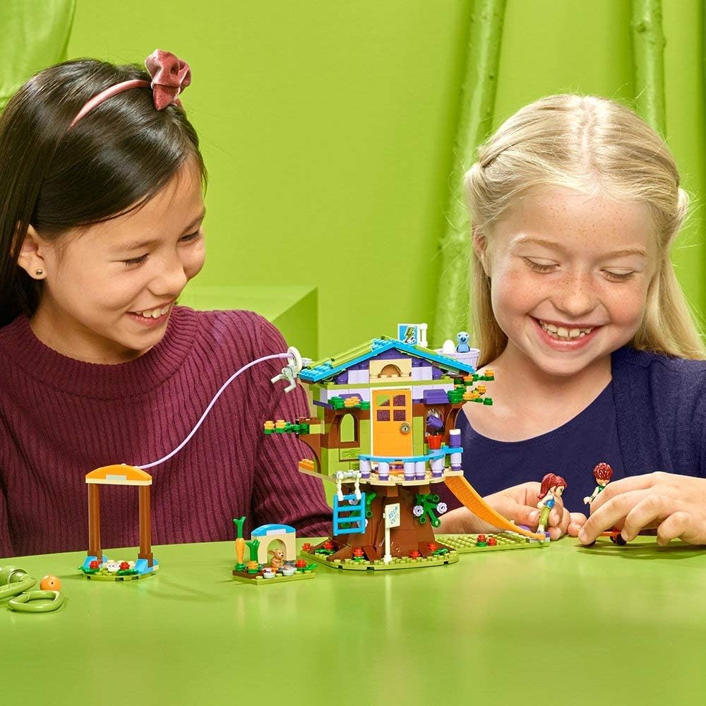 ®-Friends La cabane dans les arbres de Mia Jouet pour Fille et Garçon à Partir de 6 Ans et Plus, 351 Pièces 41335 Simple
