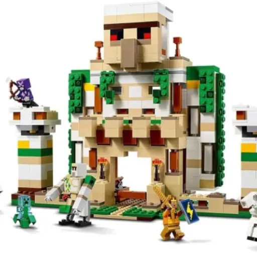 Test LEGO 21250 Minecraft La Forteresse du Golem de Fer : le set qui amuse autant à construire qu’à transformer