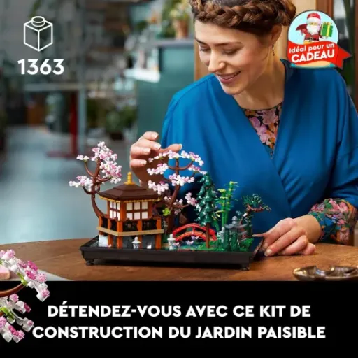 Test LEGO 10315 Le Jardin Paisible : un set zen qui finit surtout en déco de salon