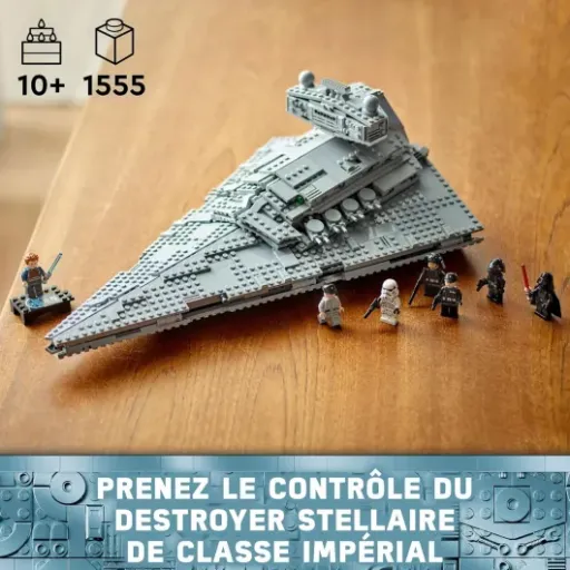 Test LEGO Star Wars 75394 Destroyer Stellaire Impérial : gros vaisseau, gros chantier, bon kiff pour fans