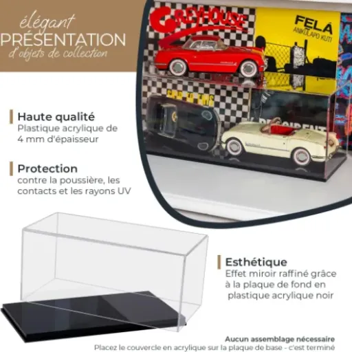 Test HMF 46803 : la petite vitrine qui met enfin les miniatures à l’abri de la poussière