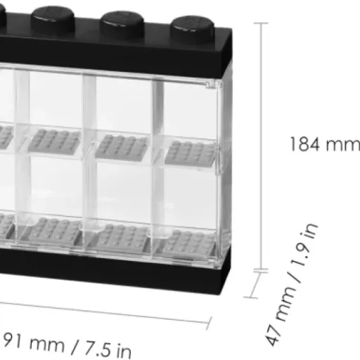 Test LEGO 40650003 Vitrine pour 8 Figurines : le petit présentoir pratique mais pas donné