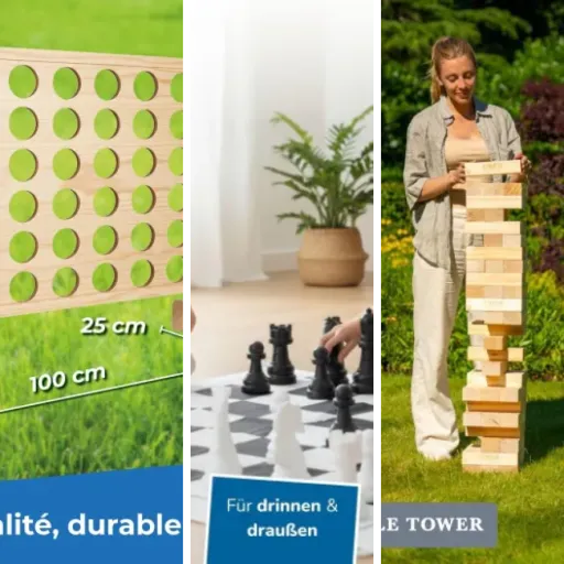 Top 5 : meilleurs jeu de jardin géant (2026)