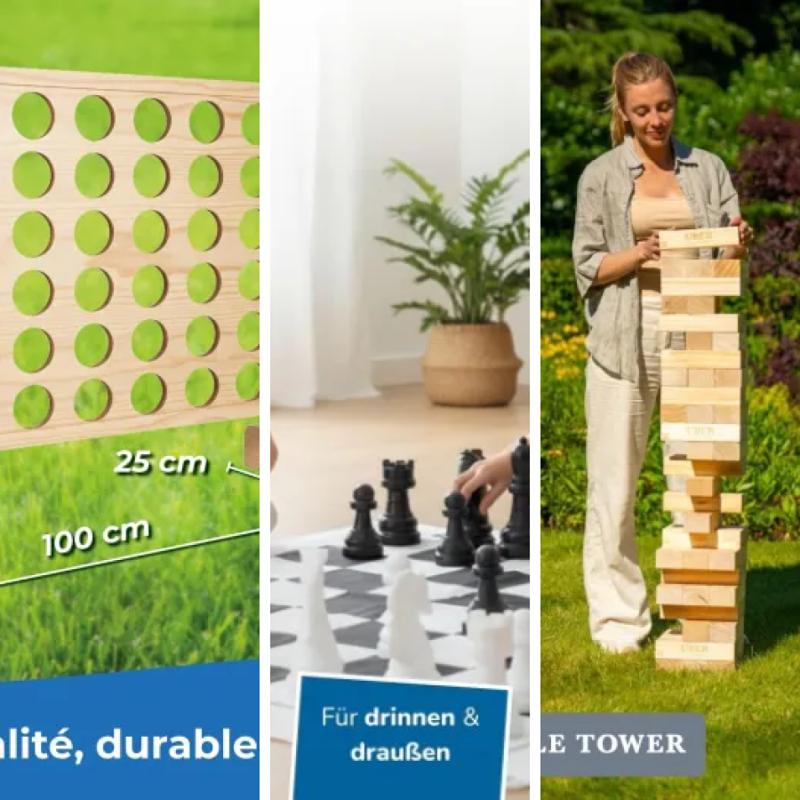 Top 5 : meilleurs jeu de jardin géant (2026)