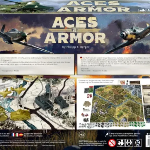 Test ACES & Armor : un wargame coopératif accessible mais un peu brut de décoffrage