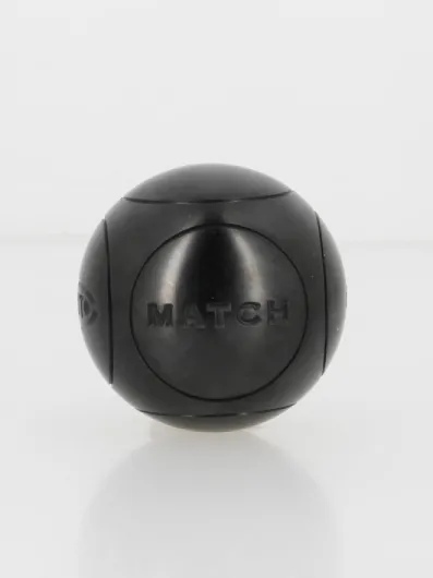 Obut - Match Noire (1) 73 mm - Boules de pétanque Noir 700g