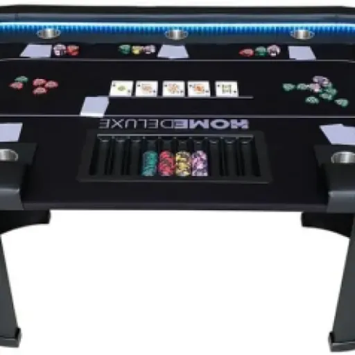 Test Home Deluxe Table de Poker Full House : la grande table LED qui en met plein la vue mais pas tous les jours