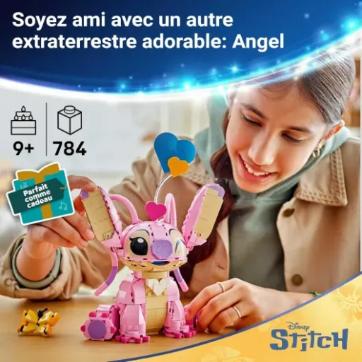Test LEGO Disney Angel 43257 : le set Lilo & Stitch qui finit surtout en déco mignonne