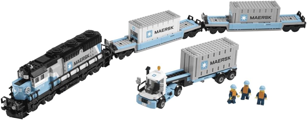 Exclusif: Maersk Train Jeu De Construction 10219