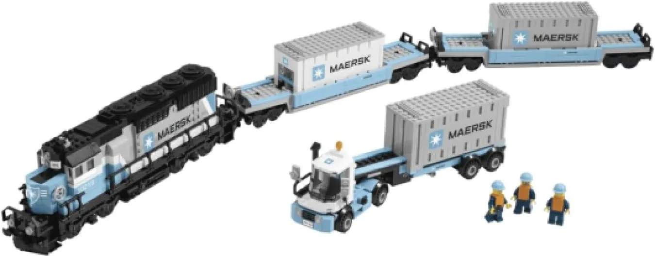 Exclusif: Maersk Train Jeu De Construction 10219