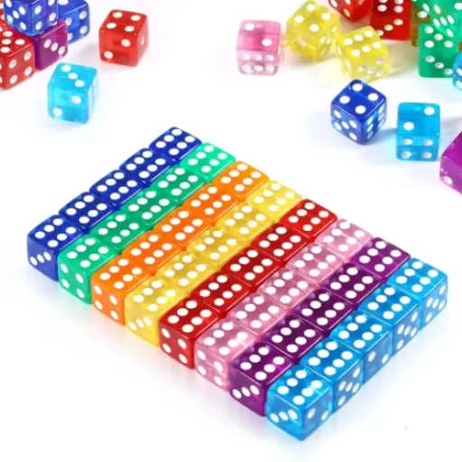 Test GWHOLE Lot de 40 Dés Translucides 16 mm : le pack pratique pour regarnir tous tes jeux