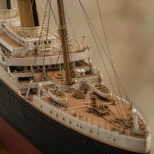 Plonger dans l’art de la maquette du Titanic : du jeu de simulation au modélisme expert
