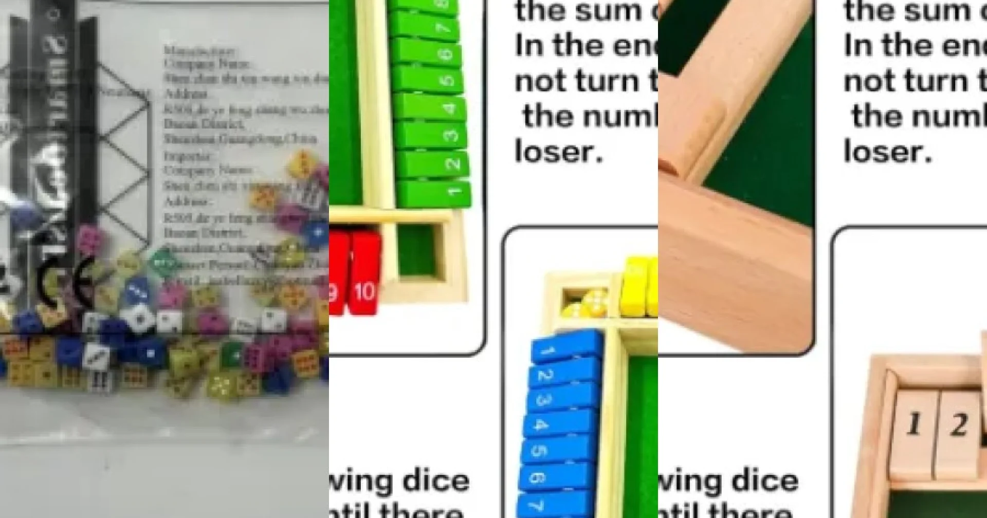 Top Jeux de dés mathématiques