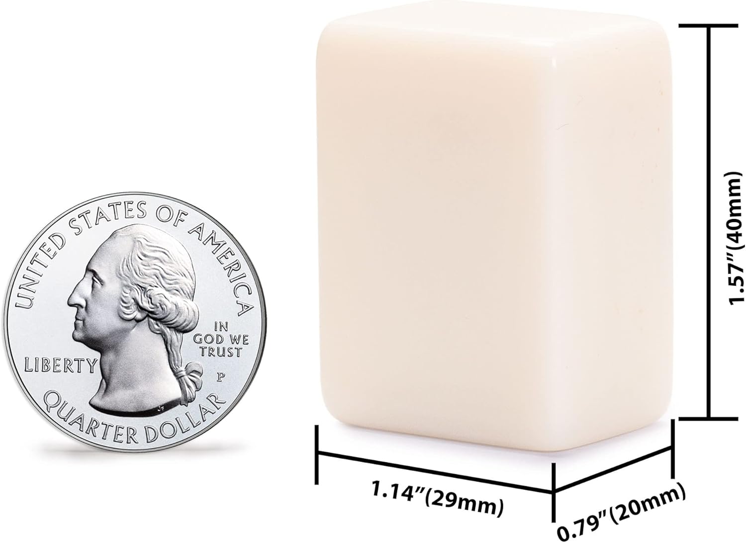 YMI Mahjong Chinois Champion, 146 Grandes tuiles - 146 grandes tuiles gravées en mélamine, mallette en aluminium, dés et indicateur de vent - 6,5 kg - Jeu chinois - Blanche