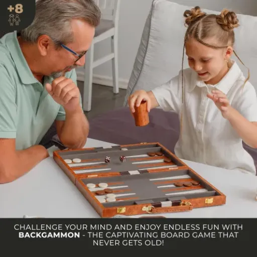 Test Queensell Backgammon 38 cm : un set correct pour jouer partout sans se ruiner