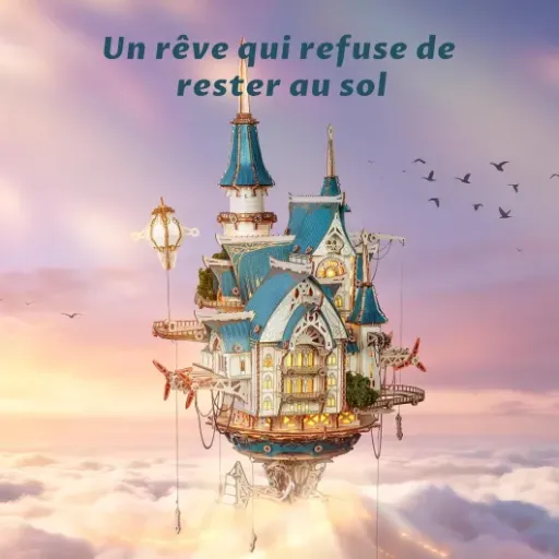 Test FUNPOLA Château à Vapeur 3D : une maquette steampunk qui prend du temps mais qui en vaut la peine