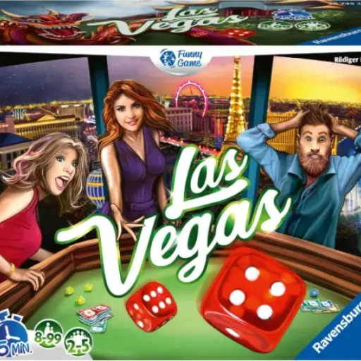 Test Ravensburger Las Vegas : le jeu de dés simple qui tourne en boucle en soirée