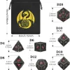 Test Dés métal DND Œil de Dragon : du lourd (littéralement) sur la table