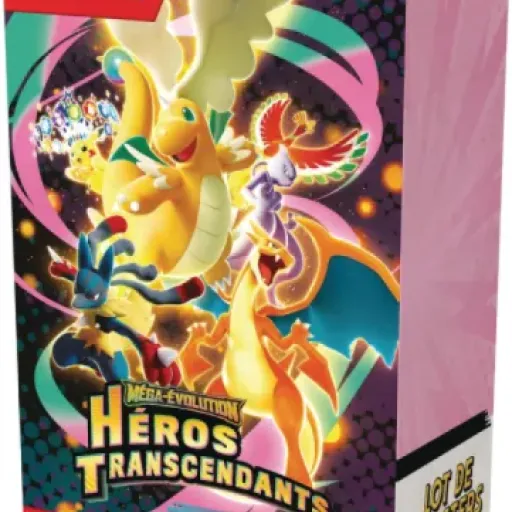 Test Pokémon – Lot de boosters Méga-Évolution Héros Transcendants : 6 boosters pour se faire plaisir sans se ruiner