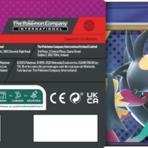 Test Coffre Méga-Gardevoir & Méga-Lucario : un tin sympa pour ouvrir des boosters et ranger son bazar Pokémon