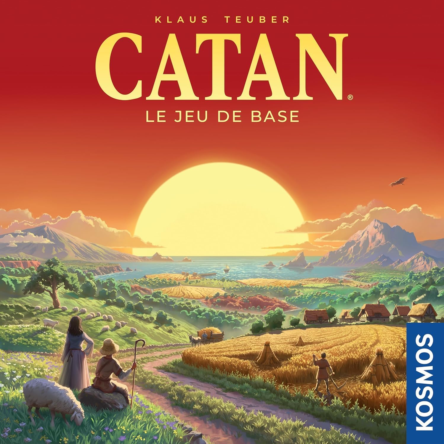 Catan - Kosmos - Jeu de Plateau stratégique - Jeu de Société - Famille/initié - Dès 10 Ans - 3 à 4 Joueurs - 60 à 120 Min - Version Française Nouvelle version