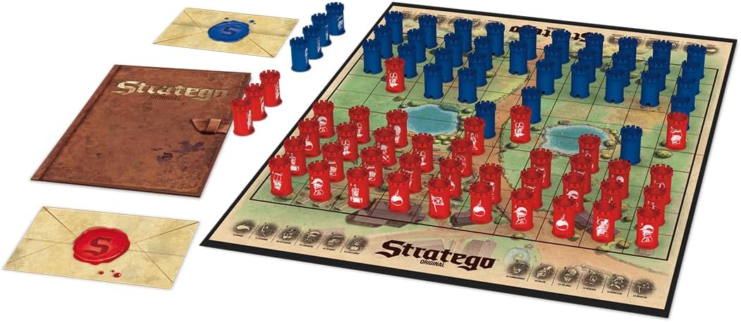 Stratego Original - Jeu de stratégie - Deviens Le Maitre du Jeu - Jeu de Plateau - Récupère Le Drapeau Adverse - A partir de 8 Ans Original - new version