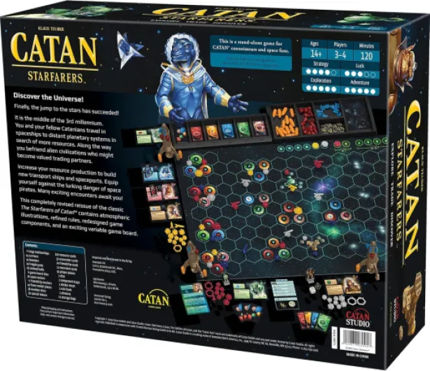 Catan - Starfarers - 2019 Edition Board Game mediano Catan: Starfarers