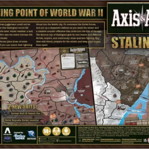 Test Axis & Allies: Stalingrad (Renegade) : un gros wargame 2 joueurs, taillé pour les soirées très longues