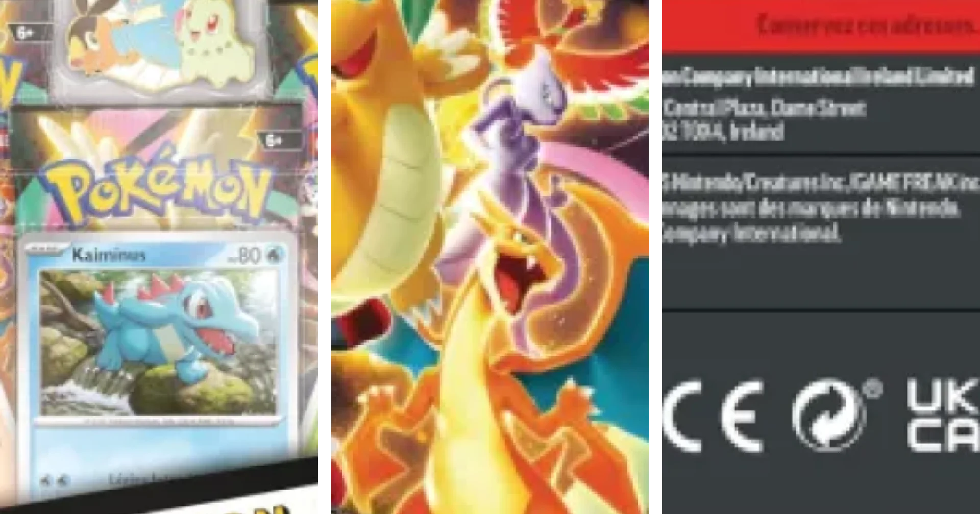 Top Coffrets et displays TCG