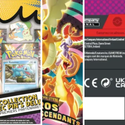 Top Coffrets et displays TCG